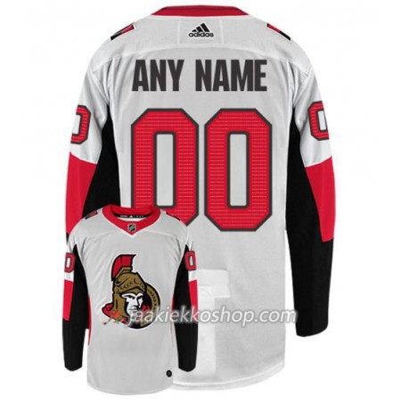 Miehille NHL Ottawa Senators Pelipaita Custom Adidas Valkoinen Authentic